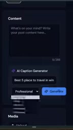 AI automatically writes posts
