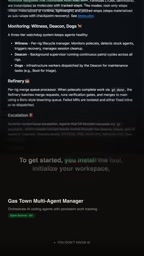To get started, you install the tool, initialize your workspace