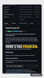 RepoPrompt:精准控制AI编程助手读取代码上下文的开源工具