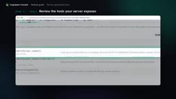 it exposes tools such as Lookup Order