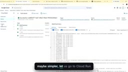 Viewing the service in Cloud Run