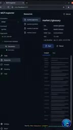 Verify the resource content.