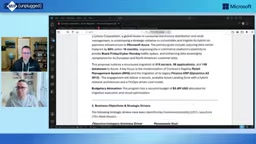 Generating deliverables based on business objectives and strategic requirements