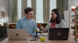 Robot visual decision-making demo