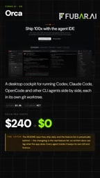 Orca's pricing positioned against the Devin Pro plan