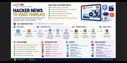 n8n 实战:用 AI 把 Hacker News 热门故事自动变成视频