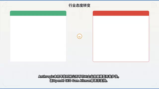 当竞争对手都在说慢一点的时候