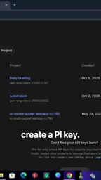 复制并保存 API Key
