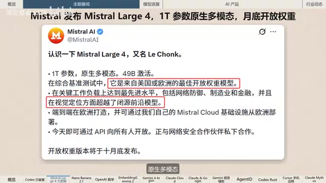 AI News Roundup: Four ChatGPT Updates, Mistral Large 4, and Nano Banana 2.1 Launch Together