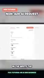 Set the HTTP method to POST in the parameters, since you are sending data to the Gemini API