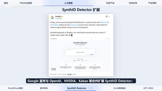 SynthID verification portal is open globally in English