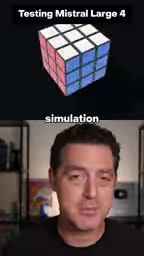Mistral Large 4 Fails the Rubik's Cube Test: Is It the Model or the Framework?