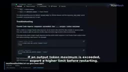 If an output token maximum is 0,
