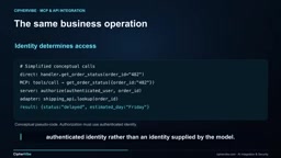 Authorization checks must happen in trusted application code