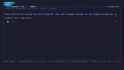 It calls the generated read tool and answers from the API's own data.
