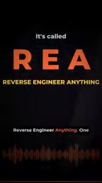 REA: The Open-Source Tool Letting AI Reverse Engineer Any Application (29k Stars)
