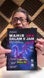 Di buku Mahir N8N dalam 8 jam, ini dibahas tentang build automation dari template