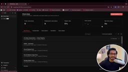 n8n workflow main interface