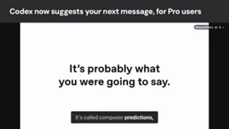 Composer Predictions面向Pro用户开放测试