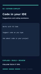 GitHub Copilot integrated inside the editor