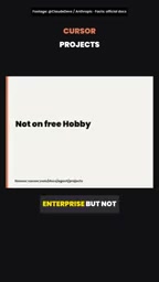 Cursor 不支持免费 Hobby 计划与旧版隐私模式
