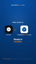 Installing GrokBot and adding a template is the first step