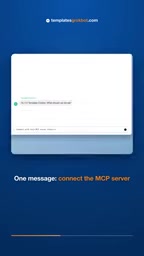 After connecting to the MCP server, enter your professional role to auto-match bots