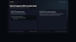 SDK 的 schema 构建与函数工具装饰器生成流程