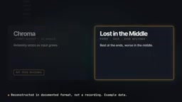 Findings from the Lost in the Middle paper