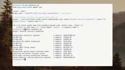 A single call returns 12 neighbor nodes