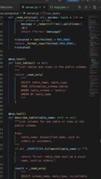 The cursor can also write the tool request into STDIO.