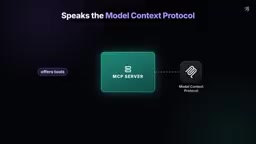 through the model context protocol.
