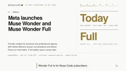WonderFull is for MuseCoding.