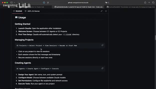 Project management interface