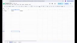 配置 Google Sheets 追加行
