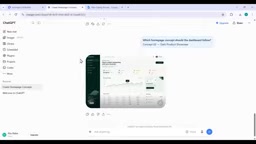 AI-generated interface screenshot