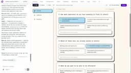 Clicking the build course button