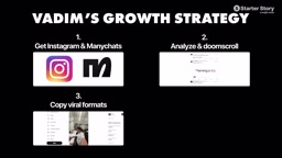 Vadim breaks down step four of his Instagram content strategy