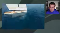 3D场景中的海洋与船只渲染效果
