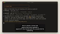 The agent hands back a review link and stops—the gate always stays in your hands
