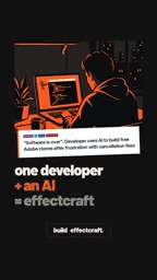 AI Agent Builds Open-Source After Effects Alternative EffectCraft in One Week, Featuring 306 Effects