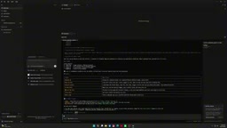 The process of OpenCode generating website files