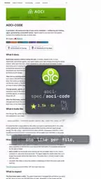 AOCI-Code: Giving AI Coding Assistants a Code Map