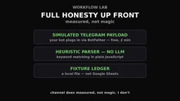 Workflow parsing and ledger node