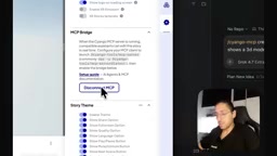 Confirmation message showing MCP successfully connected in Cursor