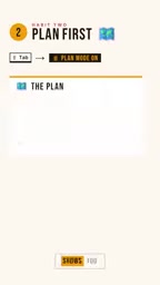 plan first. Plan mode shows you every step before it touches a file. Three, give it a check. Tests