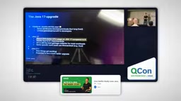 Paul Baker sharing Netflix migration data at QCon