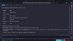 The agent returns real game information from the catalog