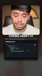 Copy the configuration file and paste it into your coding agent