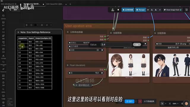 Resolution parameter correspondence